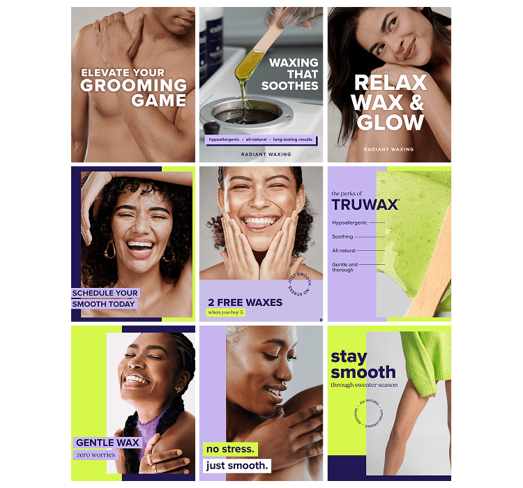 Radiant Waxing on Instagram